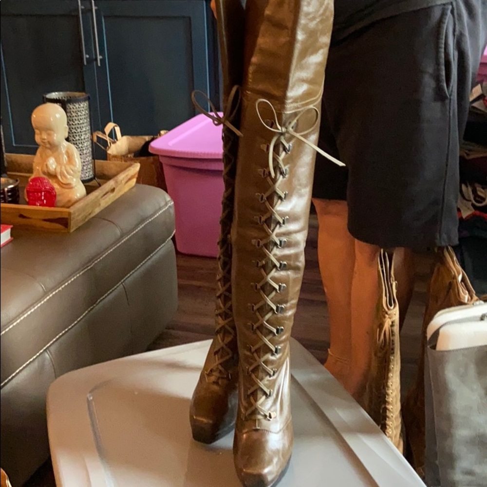 Stuart Weitzman Over The Knee Boots - Picture 2 of 7